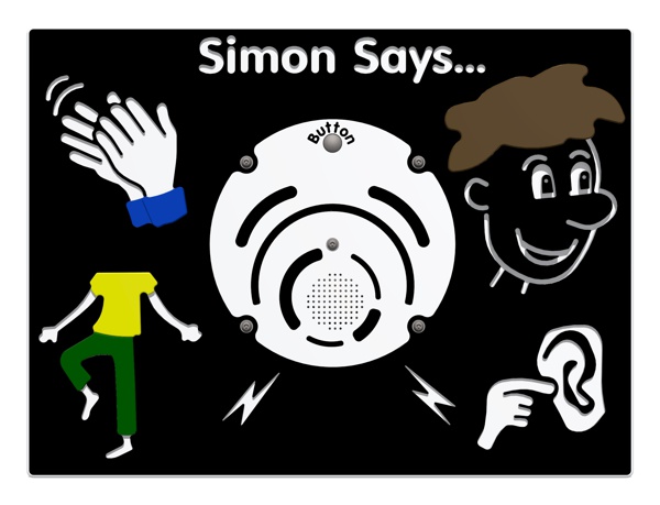 PlayTronic Simon Says Game Panel